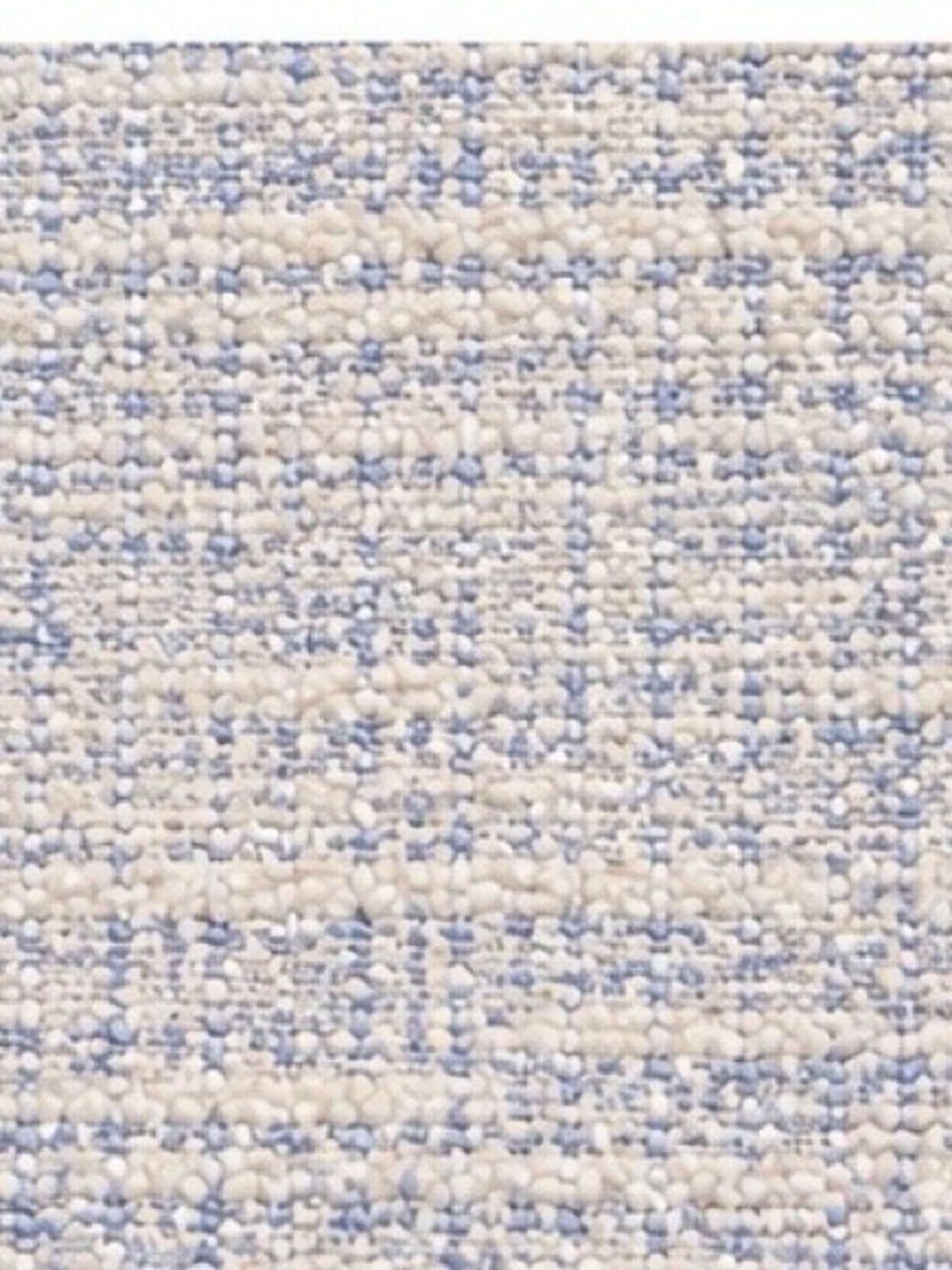 J.Crew Bouclé Tweed Sleeveless Top XXS | Blue & Cream Textured Shell - Picture 11 of 12